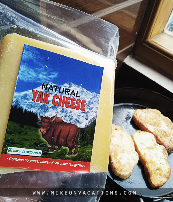 Yak cheese local food Himalayas cooking for kids travel with child