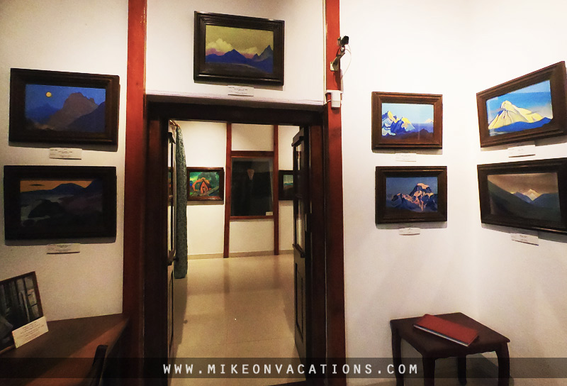 Roerich museum Naggar paintings Himalayas art with kids